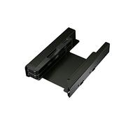 Icy Dock EZ-Fit Pro MB082SP Marco de Montaje, Adaptador SSD, Caddy para 2 Discos Duros SSD de 2,5" para una bahía de 3,5" Todo metálico
