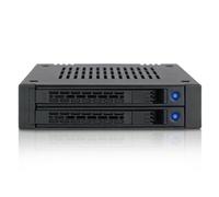 ICY DOCK MB742SP-B - Marco Intercambiable, Color Negro