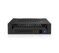 Icy Dock Rack móvil SSD U.2/U.3 de 15 mm y una Sola bahía para Unidad de Disquete de 3,5" - Sistema de Montaje SSD sin Herramientas (1 x U.2 SFF-8639) - ExpressCage MB741V4P-B