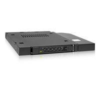 Icy Dock ToughArmor MB411SPO-B, Caddy con Rack móvil, Caja de Rack para SSD/HDD de 2,5" SATA Hot-Swap para CD/DVD-ROM Delgado 12,7 mm ODD o FDD Optical Drive Bay