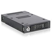 ICY DOCK ToughArmor MB601M2K-1B Rack móvil, Caja de Rack para SSD M.2 NVMe PCIe3.0/4.0 (2230, 2242, 2260, 2280 y 22110) para bahía de Disco de 3,5" (1 x U.2 SFF-8639)
