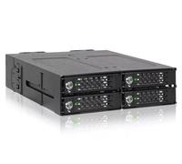 Icy Dock ToughArmor MB720MK-B V3 - Caja Externa para Unidad M.2 PCI Express NVMe 4.0 x4 de 5,25 Pulgadas, Interfaz de Host SFF-8612 OCuLink Interna, Color Negro