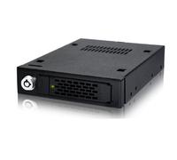 Icy Dock ToughArmor MB991IK-B Rack móvil, Robusto gabinete de Rack de Metal Intercambiable en Caliente para SSD o HDD 2.5" SATA & SAS una bahía de Disco de 3.5"