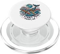 Icy Strait Point, AK Camisa Alaska Adventure Moose PopSockets PopGrip para MagSafe