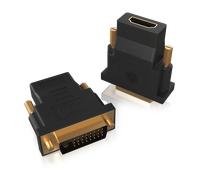 ICYBOX Adaptador de DVI-D a HDMI (Dual Link) Conector de 24+1 patillas