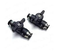 ICYJRFHLTF 1 Pcs Throttle Valve British BUC5/32 1/4 5/16 3/8 1/2 Air Flow Speed ??Control Valve Pipe Water Pipe Inline Pneumatic Joint (Color : BUC 1I4 To 1I4)