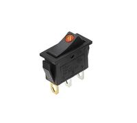 ICYJRFHLTF 10 interruptores basculantes CAT EYE KCD3 amarillos, equipo eléctrico con interruptor de encendido y luz, 2 posiciones, 3 pines ICYJRFHLTF