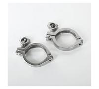 ICYJRFHLTF 1pc 0.5" 1" 1.5" 2" 2.5" 3" 3.5" 4" 5" 6" 8" Tri Clamp Sus 304 Stainless Steel Pipe Fitting Home Brewing Beer Ferrule(3in)