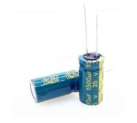 ICYJRFHLTF 2 Unidades/Lote T21 Condensador electrolítico de Aluminio de Baja ESR/impedancia, Alta frecuencia, 35 V, 1500 UF, tamaño 13 x 21 mm, 1500 UF35 V, 20