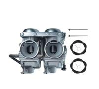 ICYJRFHLTF Dual Twin Cylinder Racing Carburetor Compatible For Rebel 250 CB125T CB250 CMX250 CA250 CBT125 QJ250-3 Keeway Supertiger PD26J ICYJRFHLTF