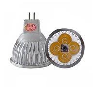 ICYJRFHLTF Indoor Lighting 5pcs Led Spotlights Bulb High Power Chip MR16 9W 12W 15W 12V Warm/Cool White MR 16 Base LED Lamp (Color : OneColor, Size : 15w)