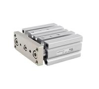 ICYJRFHLTF MGPM16 Three-Rod Three-Axis Cylinder with Guide Rod Industrial Mechanical Component for Precision Motion Control(MGPM16-25) ICYJRFHLTF