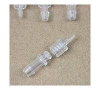 ICYJRFHLTF Pipe Connector 10pcs 1.6mm-6.4mm Male Joint Hose Joint Thread Joint Male and Female Joint (Color : Male x Female, Size : O.D1.6mm)