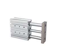 ICYJRFHLTF Pneumatic Cylinder Pneumatic Twin Rod Shaft Cylinder Thin Three-axis Three-Rod MGPM20 Cylinder with Guide Rod-10/20/25/30/40/50/75/100/125Z (Size : MGPM20-10), 5364574373783 ICYJRFHLTF