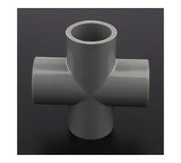 ICYJRFHLTF Tubes, Pipes & Hoses 50mm PVC Garden Water Connectors Cross Joints Farm Irrigation Fittings Pipe Connectors Aquarium Tank Industrial Water Pipe 12/24/48pcs