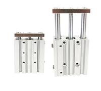 ICYJRFHLTF With Guide Rod Hole 12/16 / 20/25 / 32 / 40mm, Stroke 10-175mm, Compact Guide Cylinder, Thin Three-Axis Pneumatic Cylin(Trip 100mm,MGPM25) ICYJRFHLTF