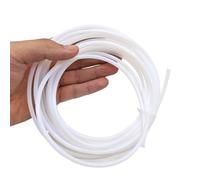 ID 2mm 3mm OD 4mm 1 metro tubo de PTFE transparente a la garganta del extrusor extremo caliente for filamento,75/3,0mm transporte flexible(White,ID3mm OD4mm)