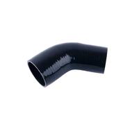 ID 51mm 56mm 57mm 60 63 64 65 67 70mm 76mm 90mm 45 Grados Reducir Manguera Codo Silicona Accesorios Coche Manguera Entrada Aire Frío 3 Capas Manguera Tubo Entrada Aire Coche(45ID57-76mm)