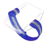 ID Badge Holder - Secure Waterproof Clear Band | Card Holder Ski Pass Armband for Men, Women, Outdoor, Travel, Skiing, Lift Ticket, Season Pass, Event, Concert, Work, Access Control