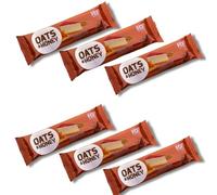 ID Bars Barrita de Avena y Miel con Sabor Galleta de Queso - Sin Azúcar Añadido - Alta en Fibra y Proteína - Caja de 6 x 70g