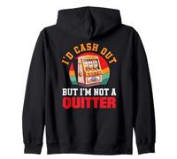 ID Cash out No Un Quitter Retro Slot Machine Casino Sudadera con Capucha
