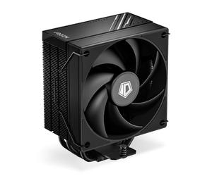 ID-COOLING FROZN A410 Negro - Enfriador de CPU de aire negro de 6 pulgadas de altura, tubos de calor de 4 x 6 mm, ventilador FDB de 120 x 120 x 25 mm, TDP 220 W, compatible con Intel