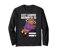 ID de Miembro de Cozy Gaming Club Bear Manga Larga