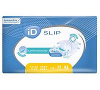 iD Expert Slip Incontinence Pads, Fast Absorbing Disposable Incontinence Briefs, Anti-Leak Protection, Wetness Indicator, Comfortable Cotton-Feel, Odour Control, Medium, X-Plus, 180-125 cm