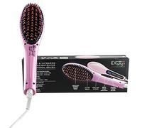 ID Italian Design | Cepillo Eléctrico Alisador para el Pelo de Color Rosa, 29W