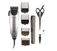 ID Italian Design - Cortapelos Profesional ER-COMPACT - Maquinilla Alta Calidad con Cuchilla de Acero Inoxidable - Incluye 4 Peines, Accesorios, Maletín de Aluminio y Kit Limpieza para Corte Preciso