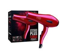 ID Italian Design - GTI 2600 Force Plus Secador de Pelo Profesional 2200W, Motor AC Potente, Secado Rápido, 2 Velocidades y 2 Modos de Calor - Color Rojo