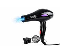 ID Italian Design Secador 2200W Ion Elite - Secador de Pelo Profesional Iónico de Alta Potencia - Secado Rápido, Control del Encrespamiento y Brillo - Uso Profesional y Doméstico