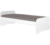 ID Kids Cama madera maciza blanco 90x190 cm