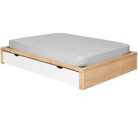 ID Kids Pack cama con cajón y colchón natural y blanco 160x200 cm