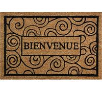 ID Mat Coco Texto de Coco, Texto en inglés, PVC, Crudo, 40 x 60 x 1, 5 cm