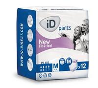 ID Pants F-F Plus Mediano 12 Unidades - Incontinencia Adultos