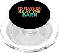 I'd Rather Be At The Barn PopSockets PopGrip para MagSafe