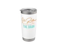 I'd Rather Be At The Barn Vaso térmico de acero inoxidable de doble pared