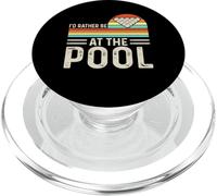 I'D Rather Be At The Pool PopSockets PopGrip para MagSafe