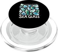 I'D Rather Be Collecting Sea Glass Beachcombing Shelling PopSockets PopGrip para MagSafe