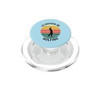 I'D Rather Be Golfing - Ropa Deportiva para Hombre PopSockets PopGrip para MagSafe