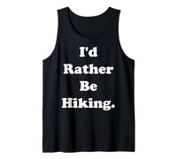I'd Rather Be Hiking Outdoor Nature Camiseta sin Mangas