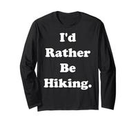 I'd Rather Be Hiking Outdoor Nature Manga Larga
