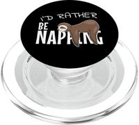 I'D Rather Be Napping Perezoso Dormido PopSockets PopGrip para MagSafe