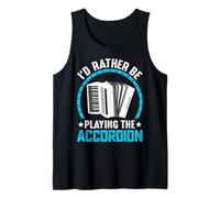 I'D Rather Be Playing The Accordion Camiseta sin Mangas