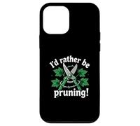 I'D Rather Be Pruning Funny Gardener Design Carcasa para iPhone 12 Mini