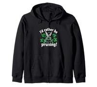 I'D Rather Be Pruning Funny Gardener Design Sudadera con Capucha