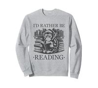 I'd Rather Be Reading Sudadera