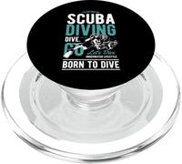 I'D Rather Be Scuba Diving - Scuba Diving Diver Dive PopSockets PopGrip para MagSafe