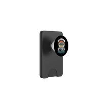 I'D Rather Be Storm Chasing Meteorología PopSockets PopWallet para MagSafe